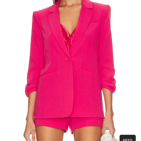Crepe Khloe Blazer - Picture 2 of 10